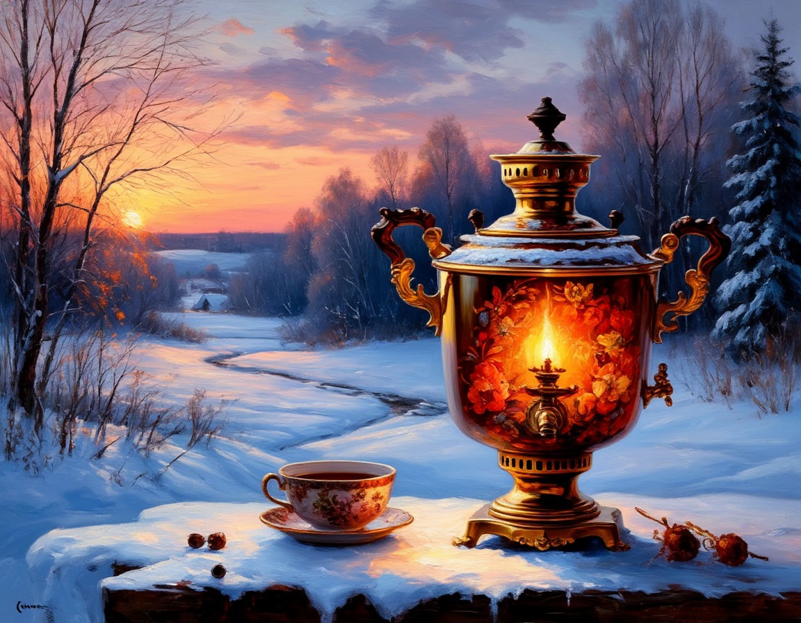 Фольклорлық отырыстар «Қысқы кештер: самаурын жанындағы кездесулер»