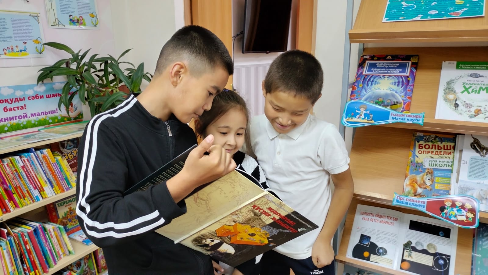 12 балалар кітапхана – филиалы