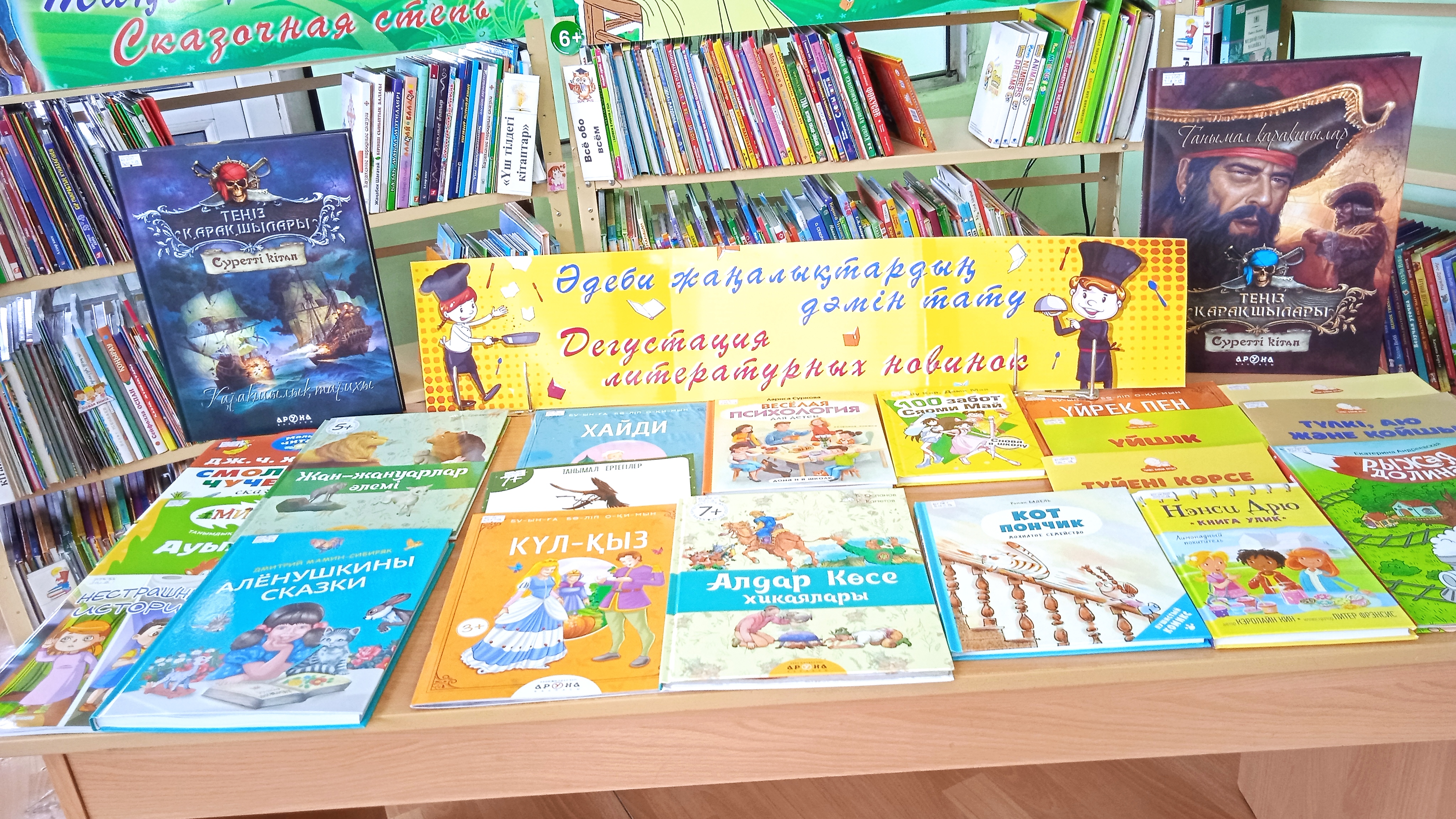 13 балалар кітапхана – филиалы
