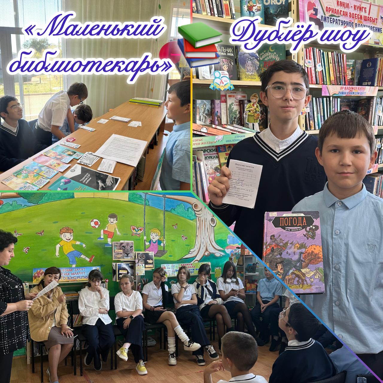 Дублер-шоу «Маленький библиотекарь»