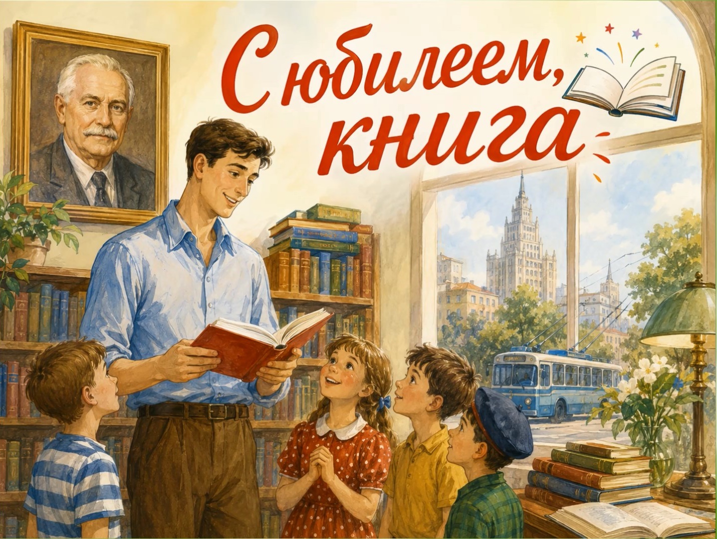 «Мерейтойың құтты болсын, кітап!»